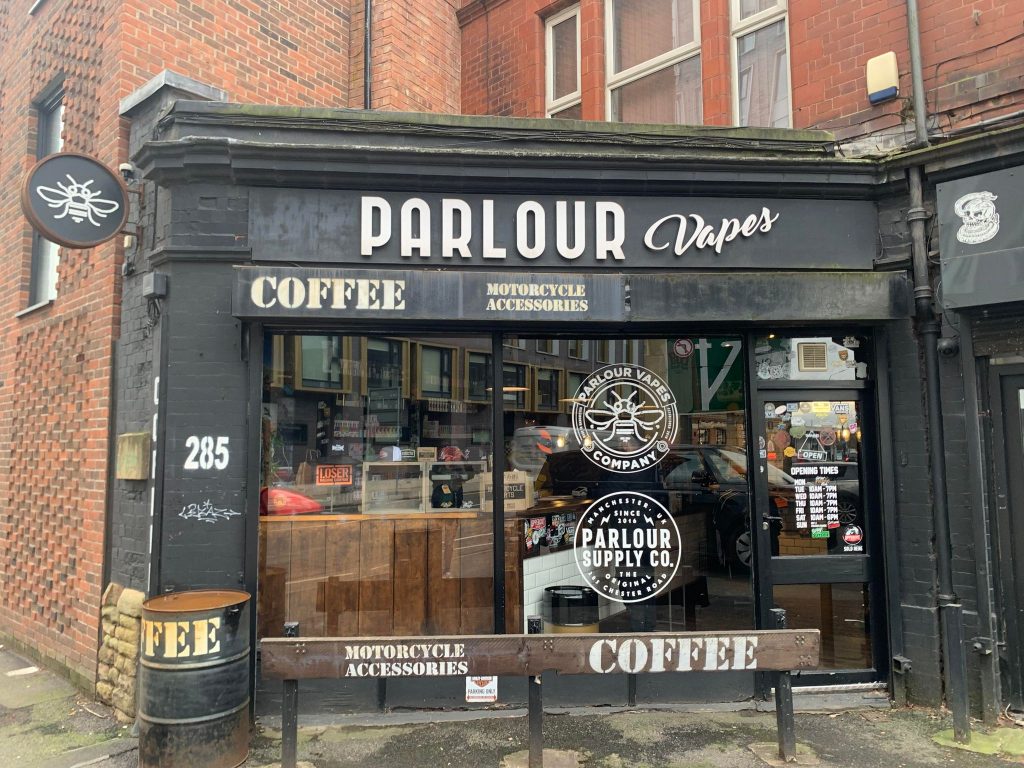 Parlour Vapes, Manchester
