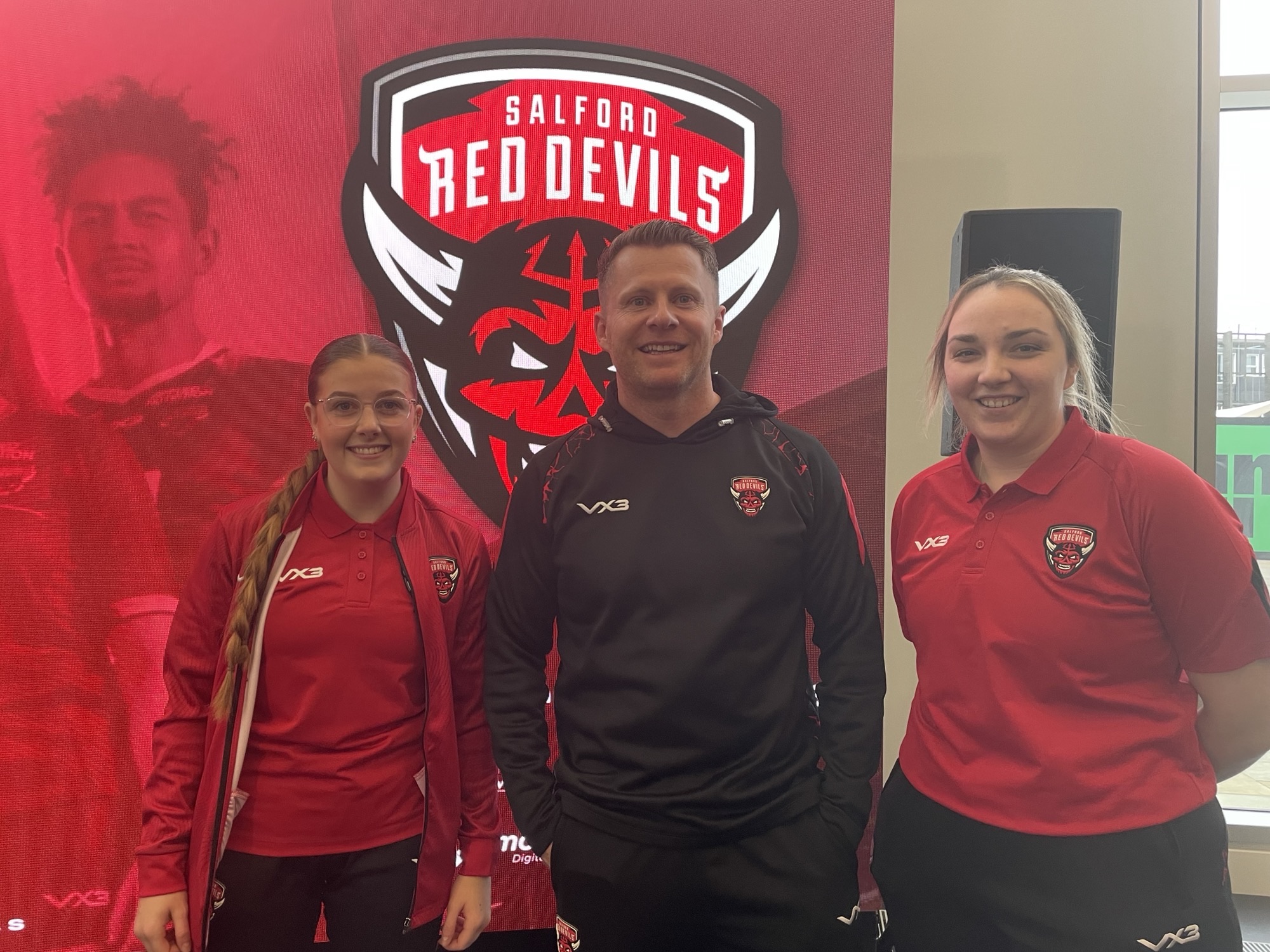 Taz Corcoran, Mike Grady, Jen Myler